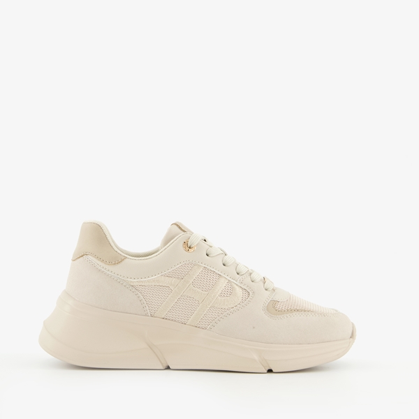 Hush Puppies dames sneakers beige