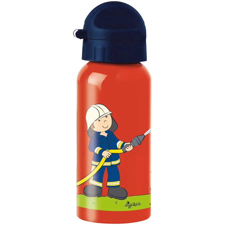 Sigikid Brotdose + Trinkflasche 2er Set blau-rot