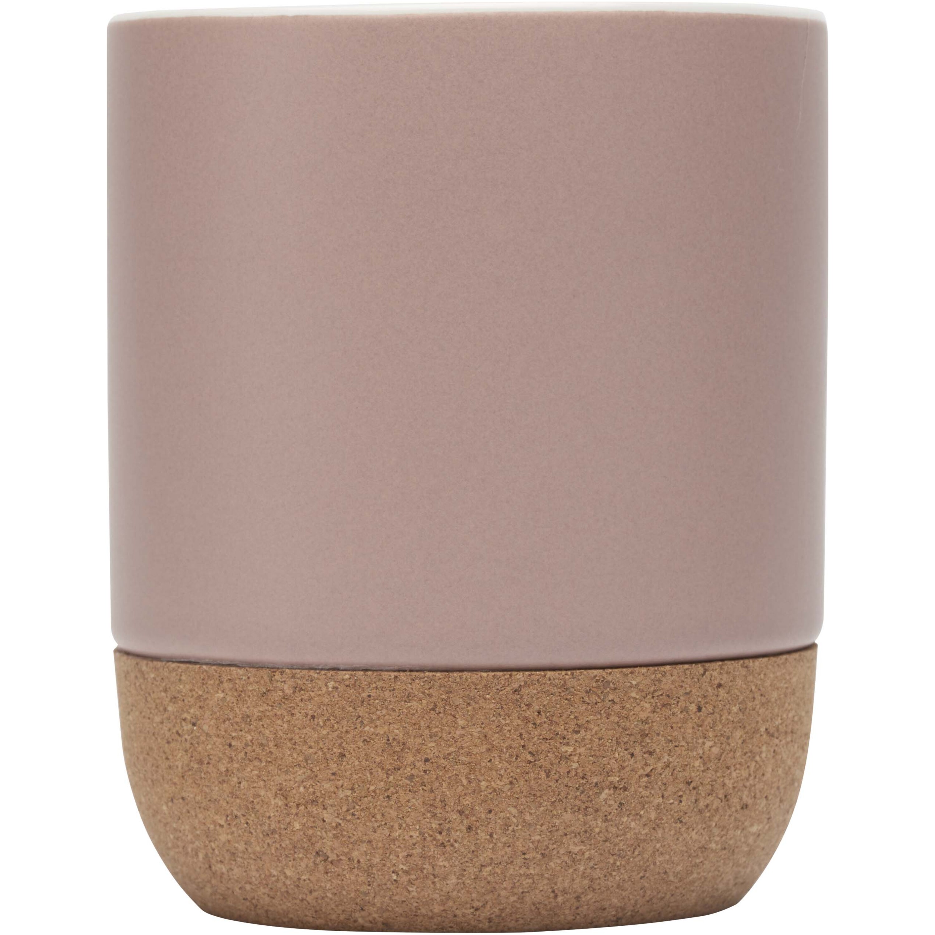 PF Concept 100847 - Mug Billie en céramique de 300 ml avec détails en liège et finition matte