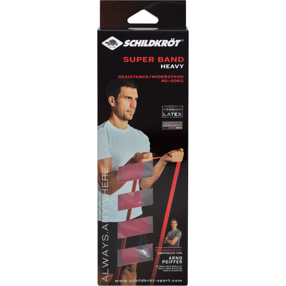 Schildkröt Fitness Super Band Heavy 45mm rot