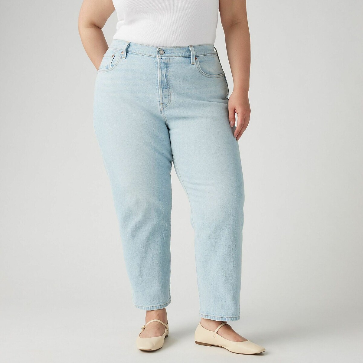 LEVI'S PLUS<br>Calça Jeans 501® Cropped