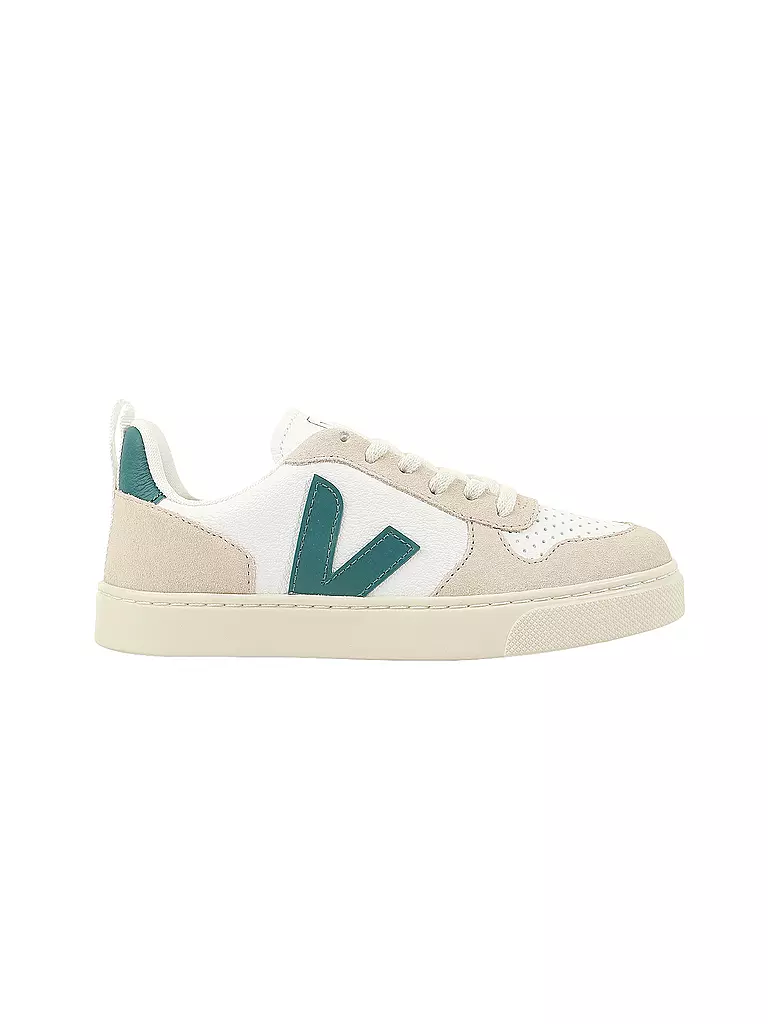 VEJA Kinder Sneaker V-10 weiss