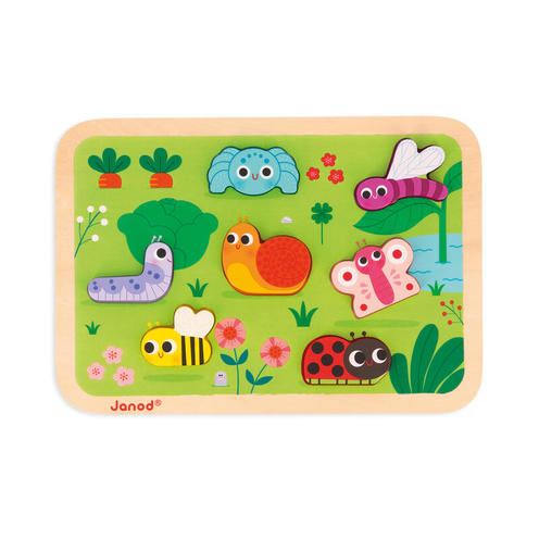 Chunky puzzle le jardin - JANOD