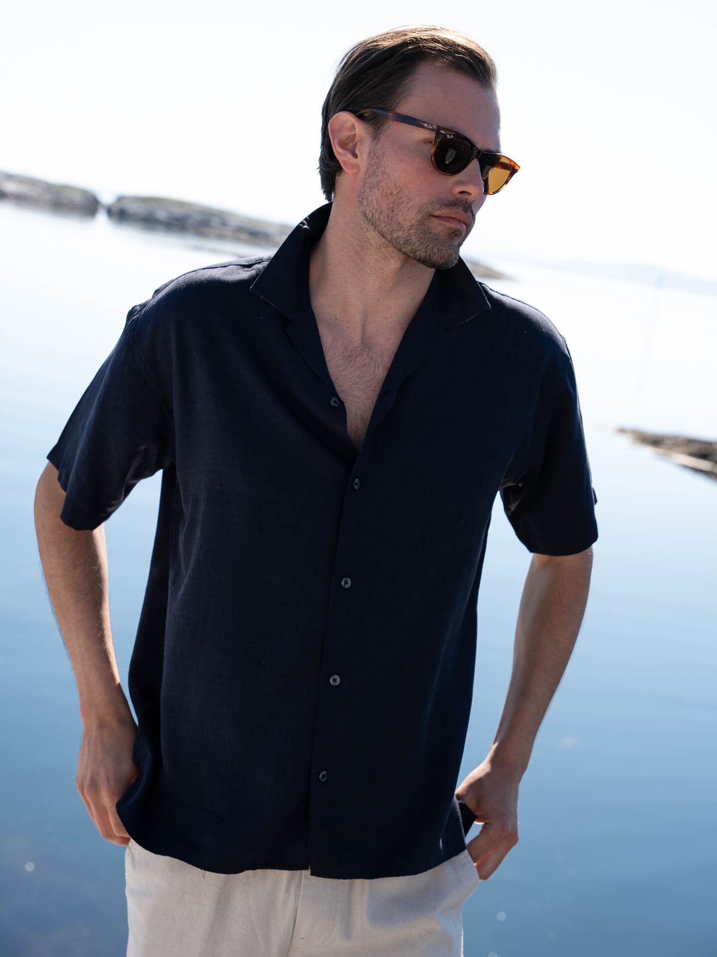 Aron Tencel Resort Shirt Short Sleeve