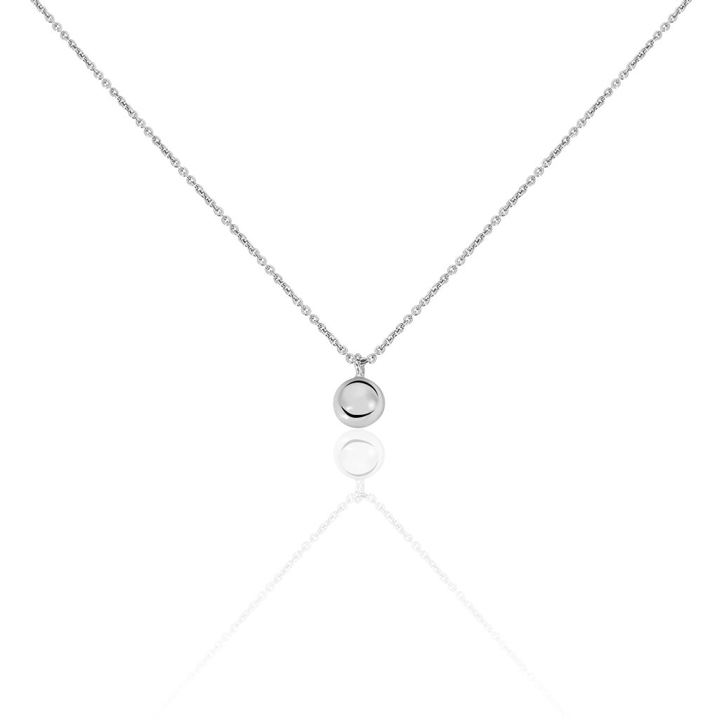 Collier Bilao Argent Blanc
