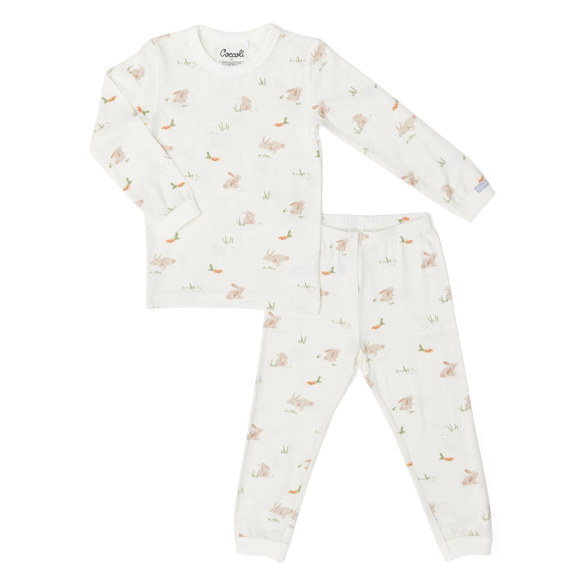 Coccoli Pyjama Modal Lapins 2-12ans
