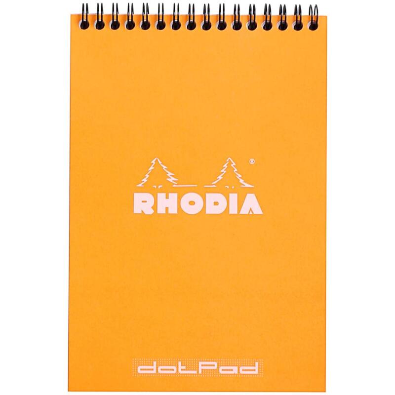 Notepad A5 80 feuilles DOT 80 g - Orange
