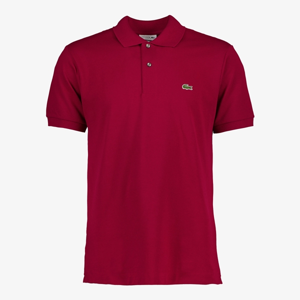 Lacoste heren polo Bordeauxrood