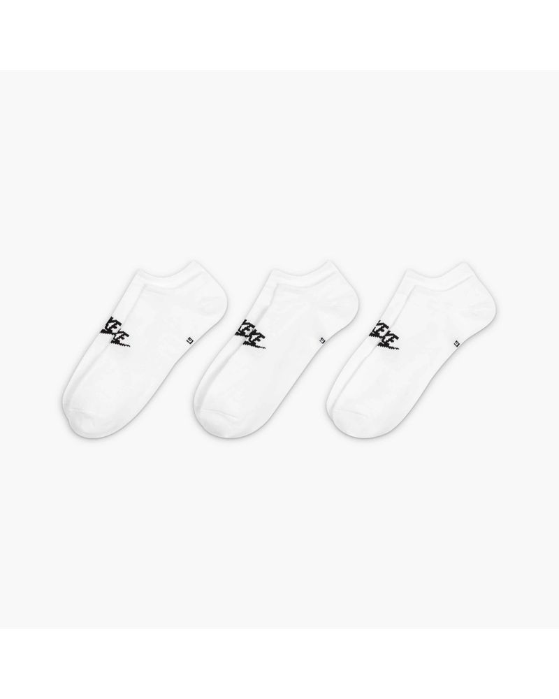Lot de 3 paires de chaussettes Nike Sportswear Everyday Essential Blanc