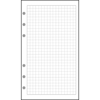 Exacompta Exatime 21 - Recharge pour organiseur - 32 feuilles quadrillées 5x5 mm - 14,2 x 21 cm