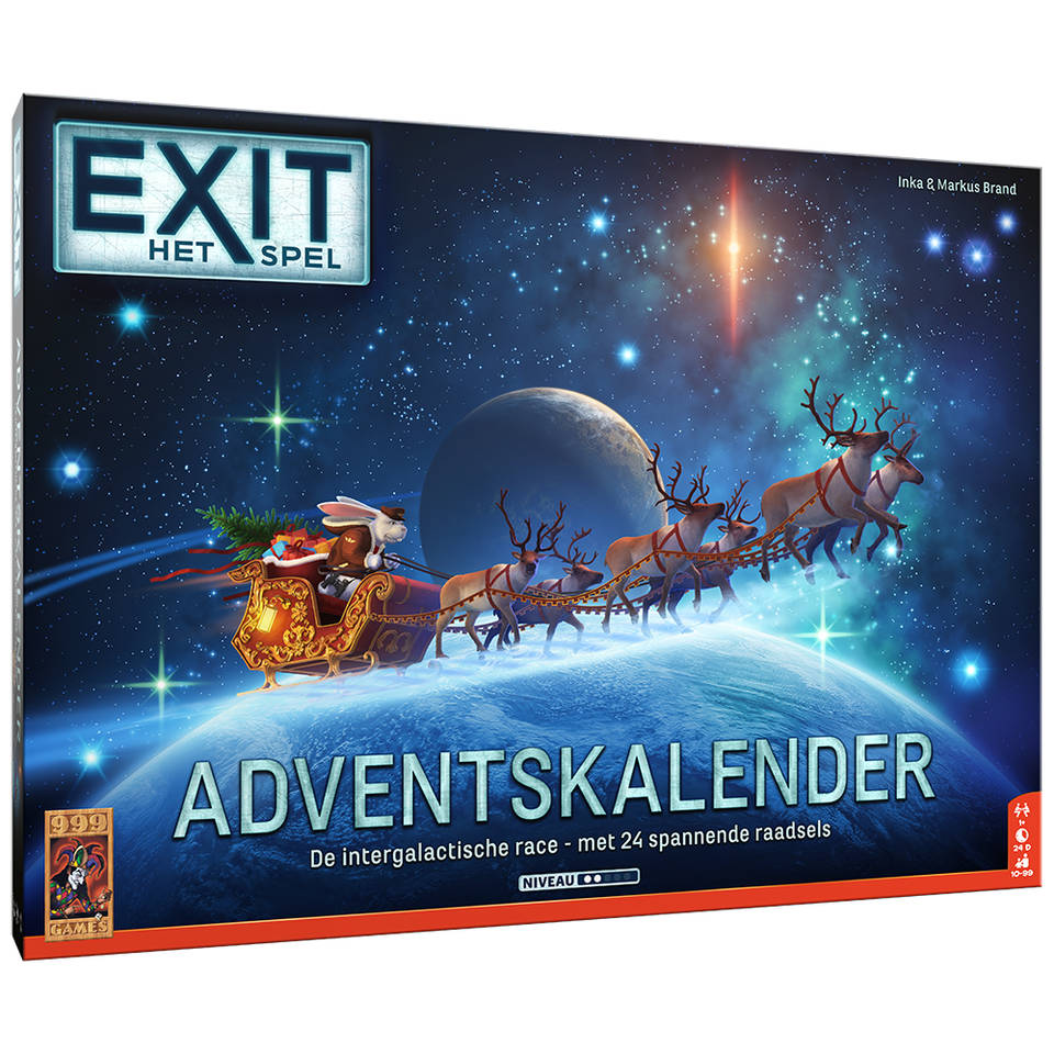 EXIT adventskalender de intergalactische race