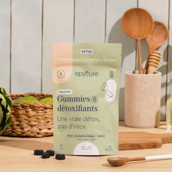 Epycure Gomas Desintoxicantes para Emagrecimento e Desintoxicação - 60 gomas
