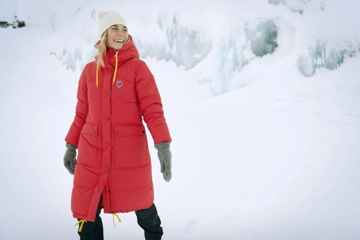Fjällräven Expedition Long Down Parka Women's Deep Forest