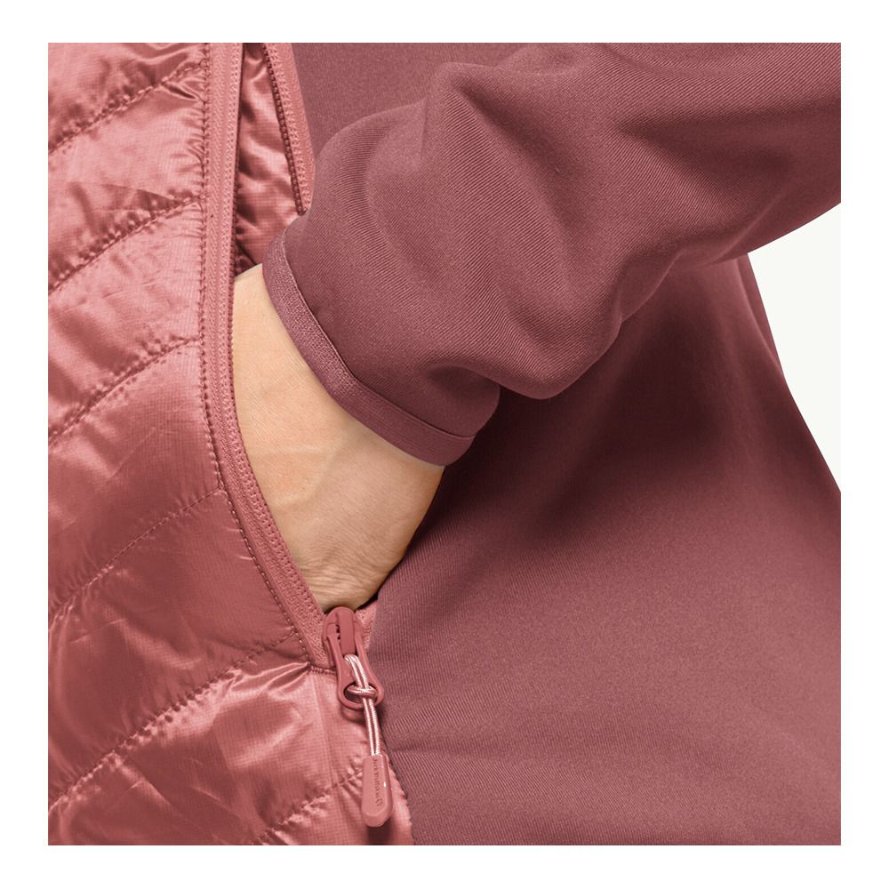 Jack Wolfskin ROUTEBURN PRO HYBRID - Veste Femme blush powder