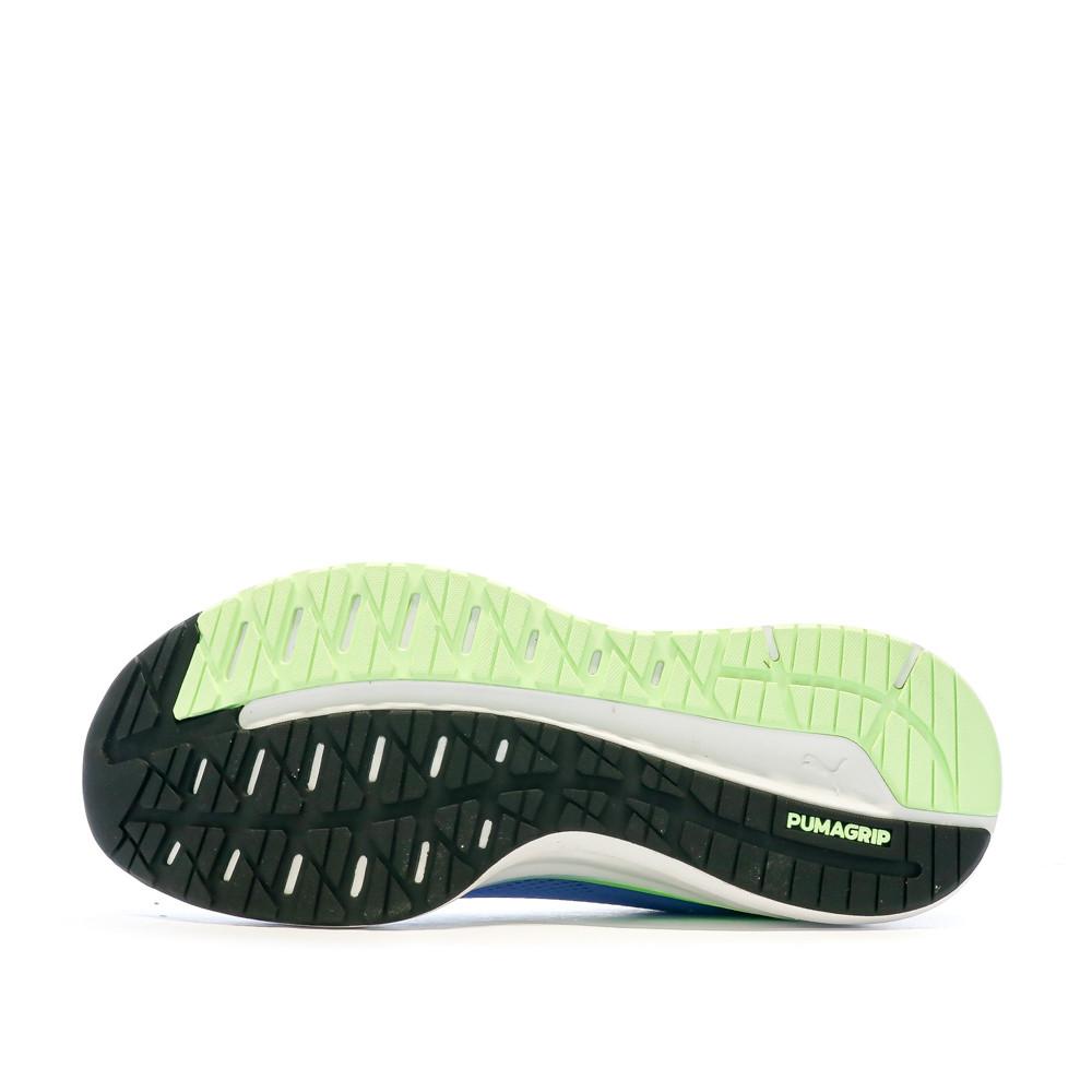 Puma Chaussures de Running Noir/Bleu Homme Puma Magnify Nitro Surge