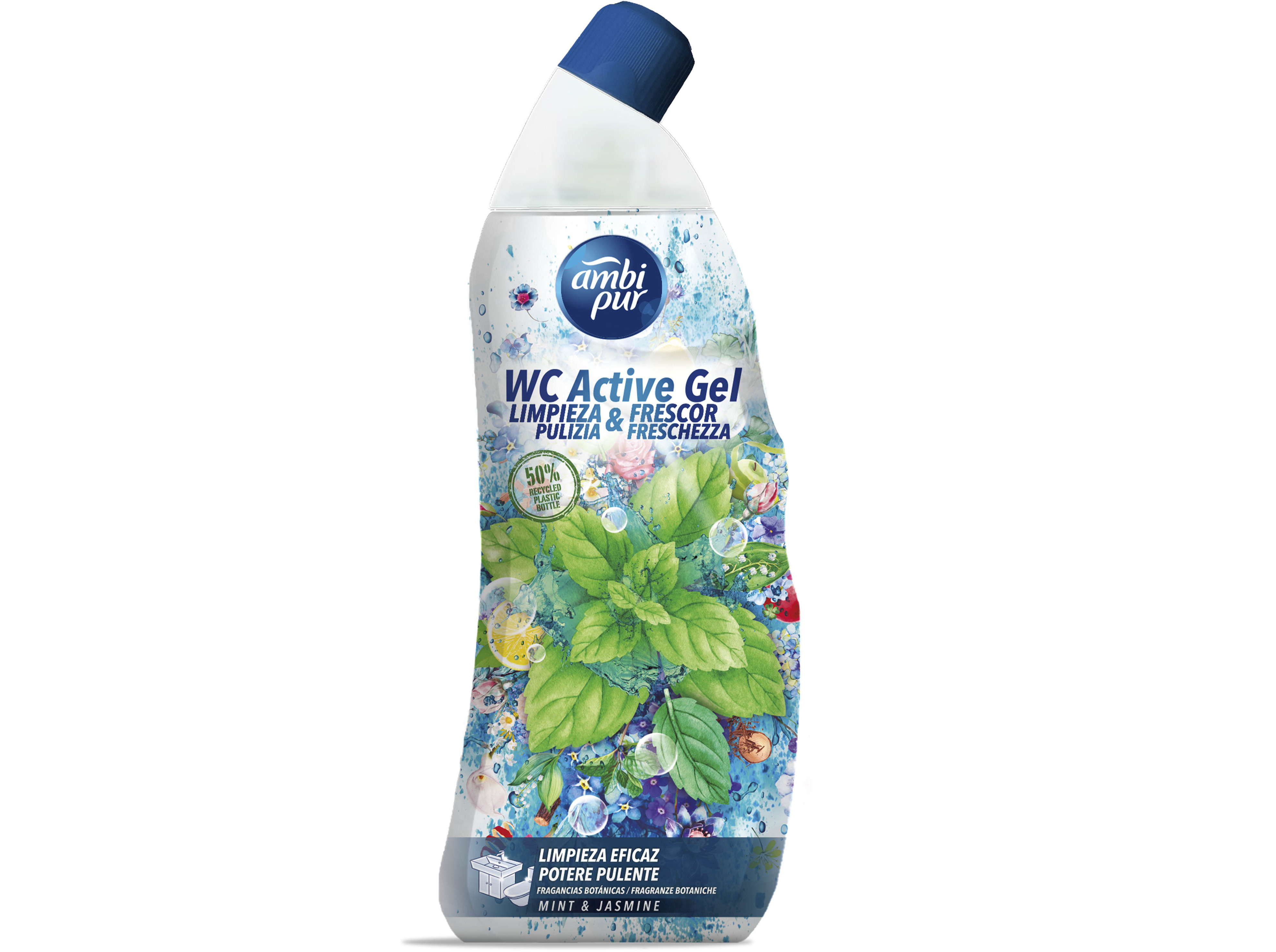 GEL SANITÁRIO AMBIPUR MINT&JASMINE 750ML