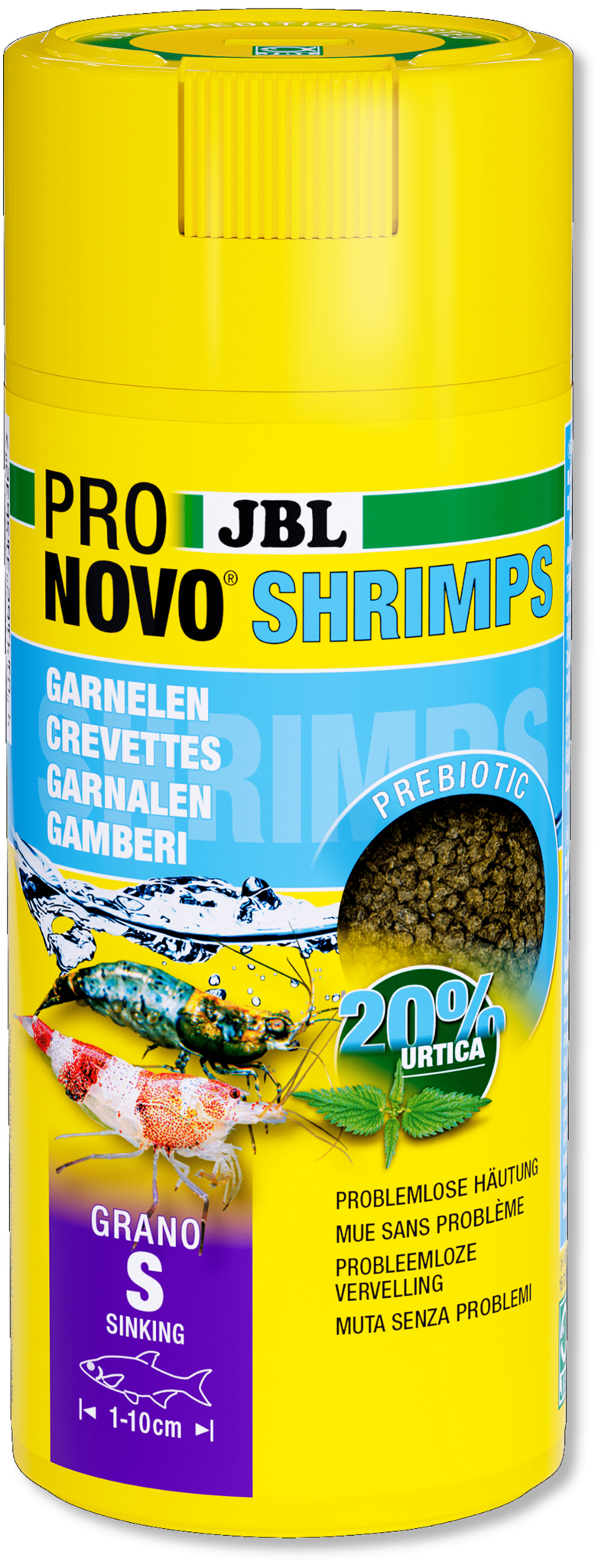 JBL Pronovo Shrimps Grano S 250ml Click | Zinkend granulaat