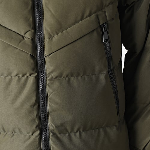 Doudoune Capuche Enfant FD8168 Vert Kaki