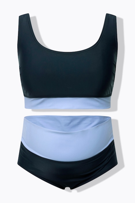 Bellieva Bikini, ohne Softcups, breiter Elastikbund