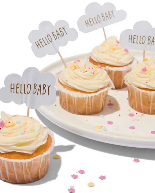 15 piques à cocktail hello baby