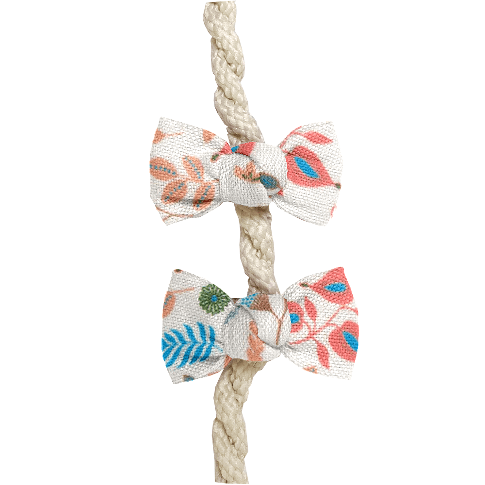 Barrettes Clic-Clac Petits Noeuds Douceur Des Bois