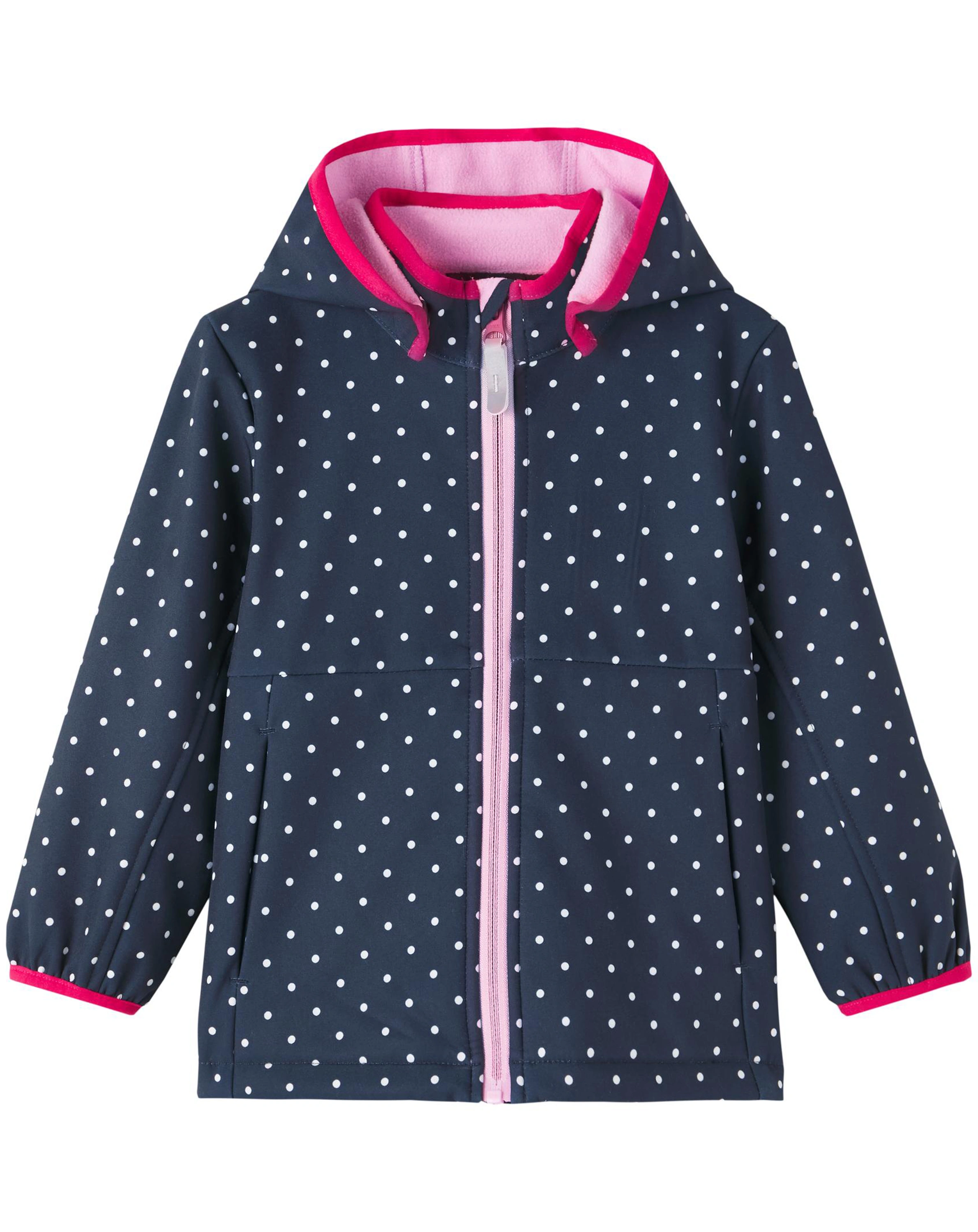 Softshelljacke NMFMALTA - DOT in dark sapphire