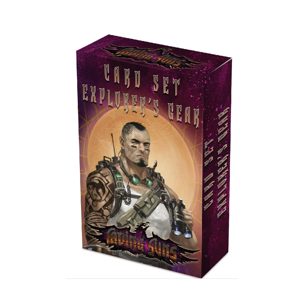 Fading Suns - Explorer's Gear Equiment Card Set