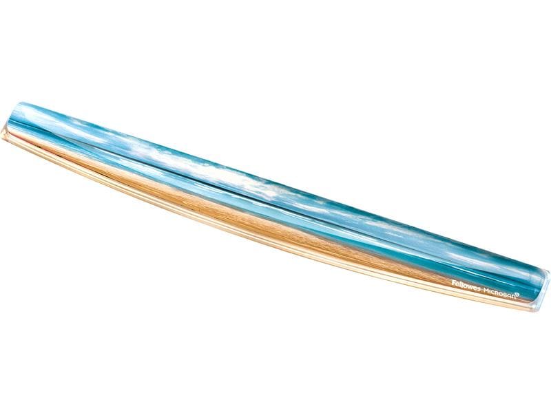 Fellowes Handgelenkauflage Sandstrand Blau Gel- Handgelenkauflage für die Tastatur