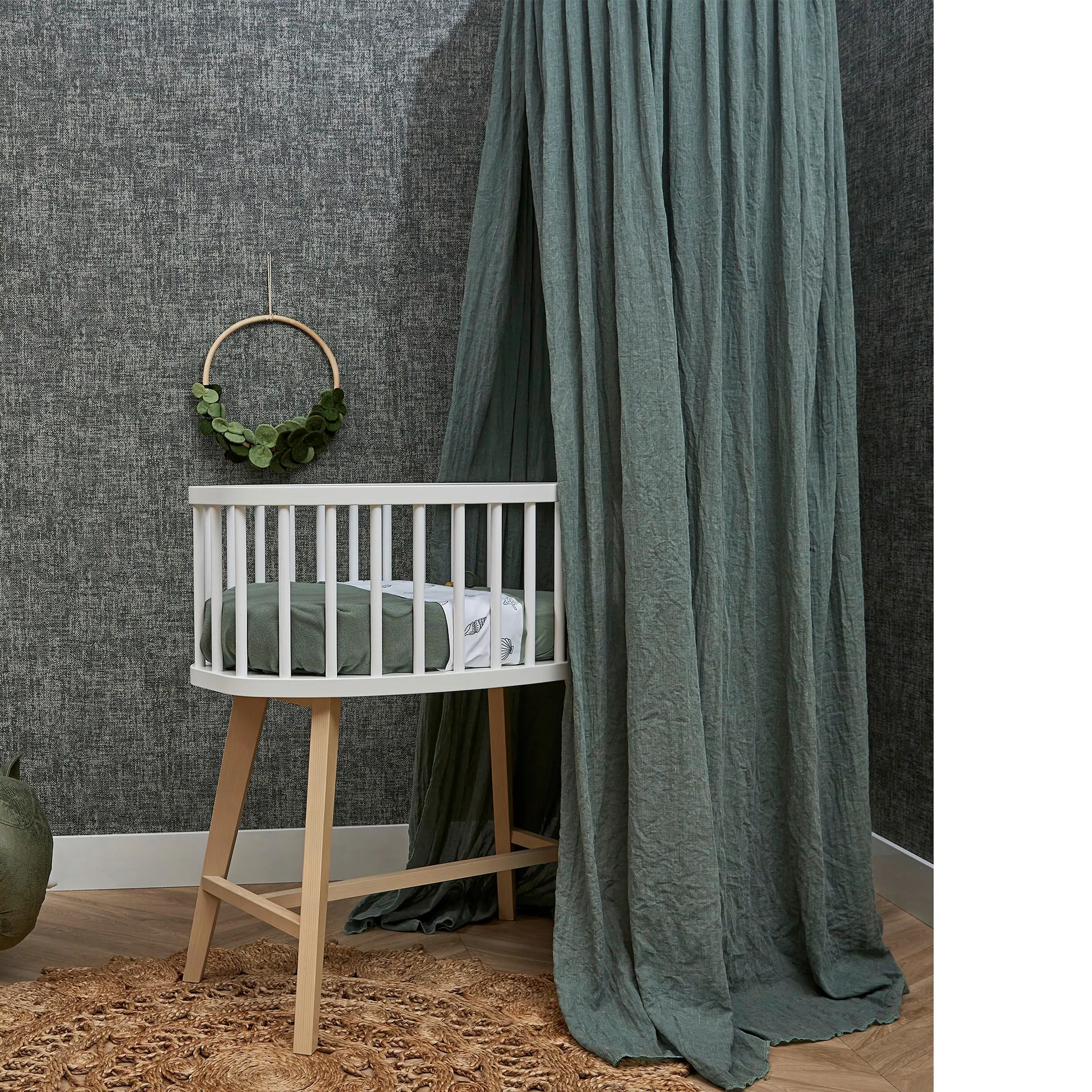 Meyco Baby Betthimmel forest green