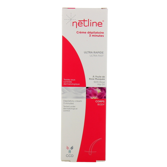 Crème dépilatoire corps 3 minutes Netline