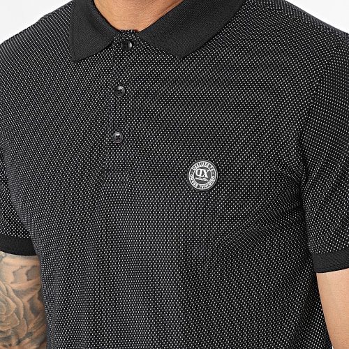 Polo Manches Courtes Baky Noir