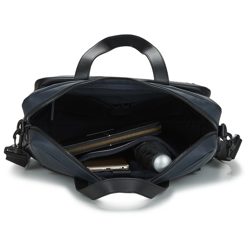 Tommy Hilfiger - TH ESSENTIAL PIQUE COMPUTER BAG - Marine