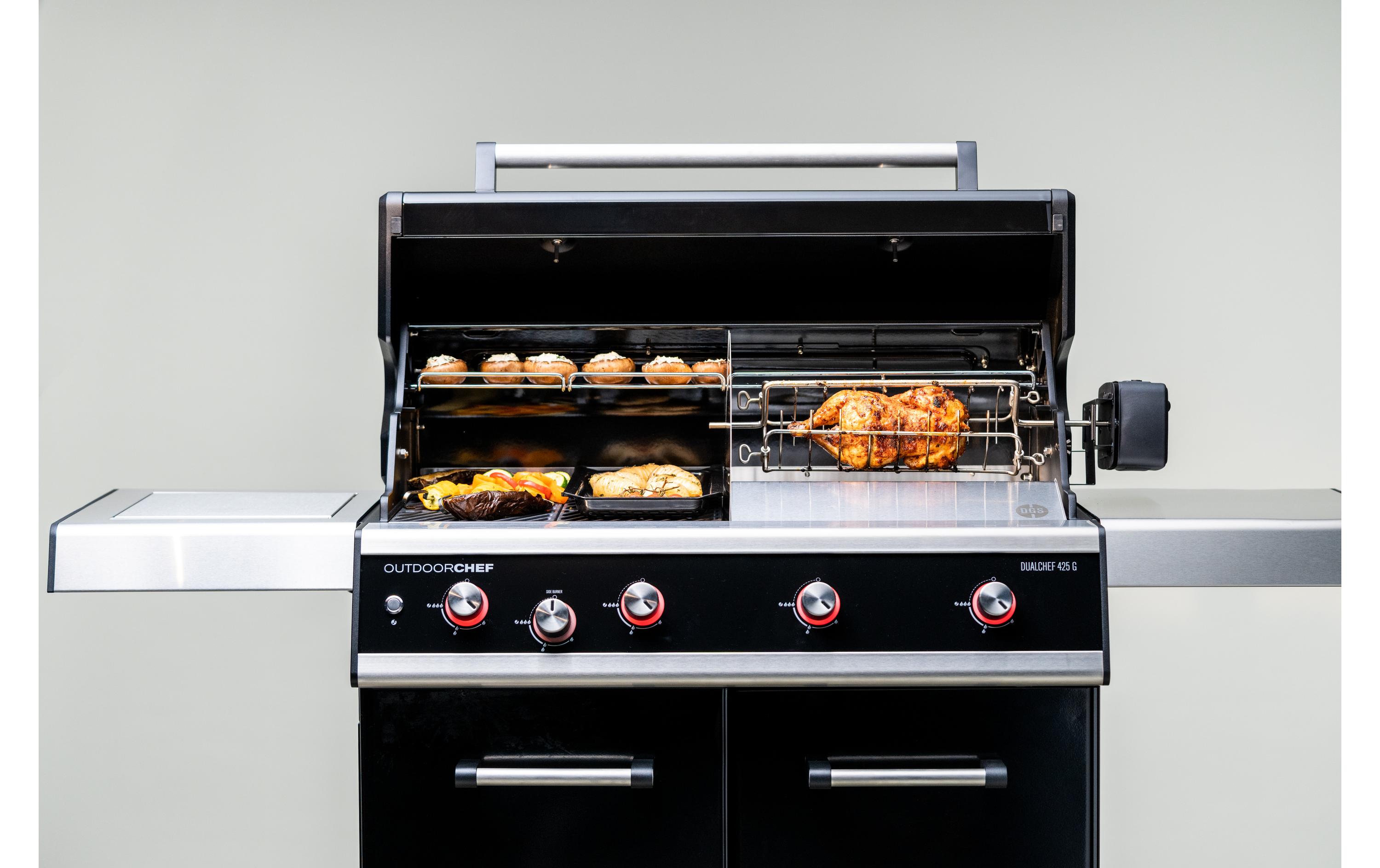 Drehspiess Set Netzbetrieb<br>Passend für Dualchef und Australia Line