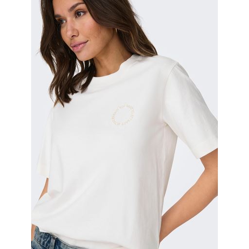 JDY Penny T-shirt, Cloud Dancer, XS