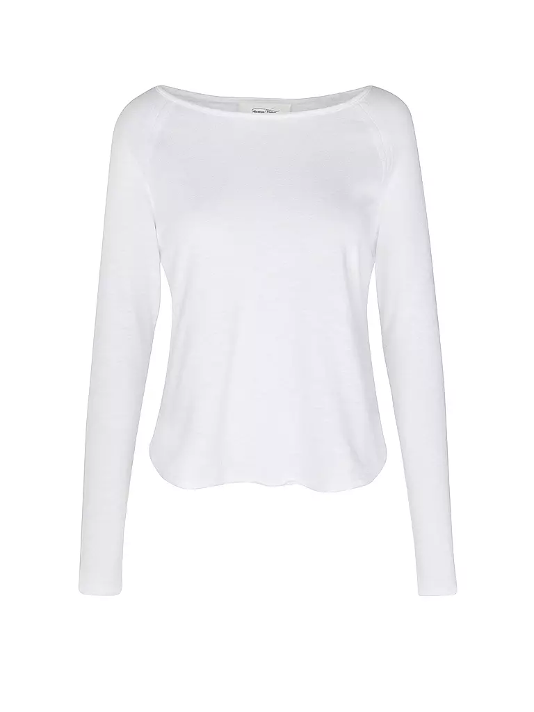 AMERICAN VINTAGE Langarmshirt SONOMA weiss