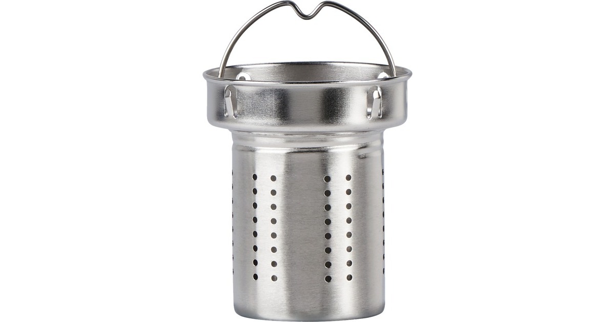 EmsaTea Mug Thermosbeker 0,4 Liter  (Zwart/transparant, Glas, schroefdop)
