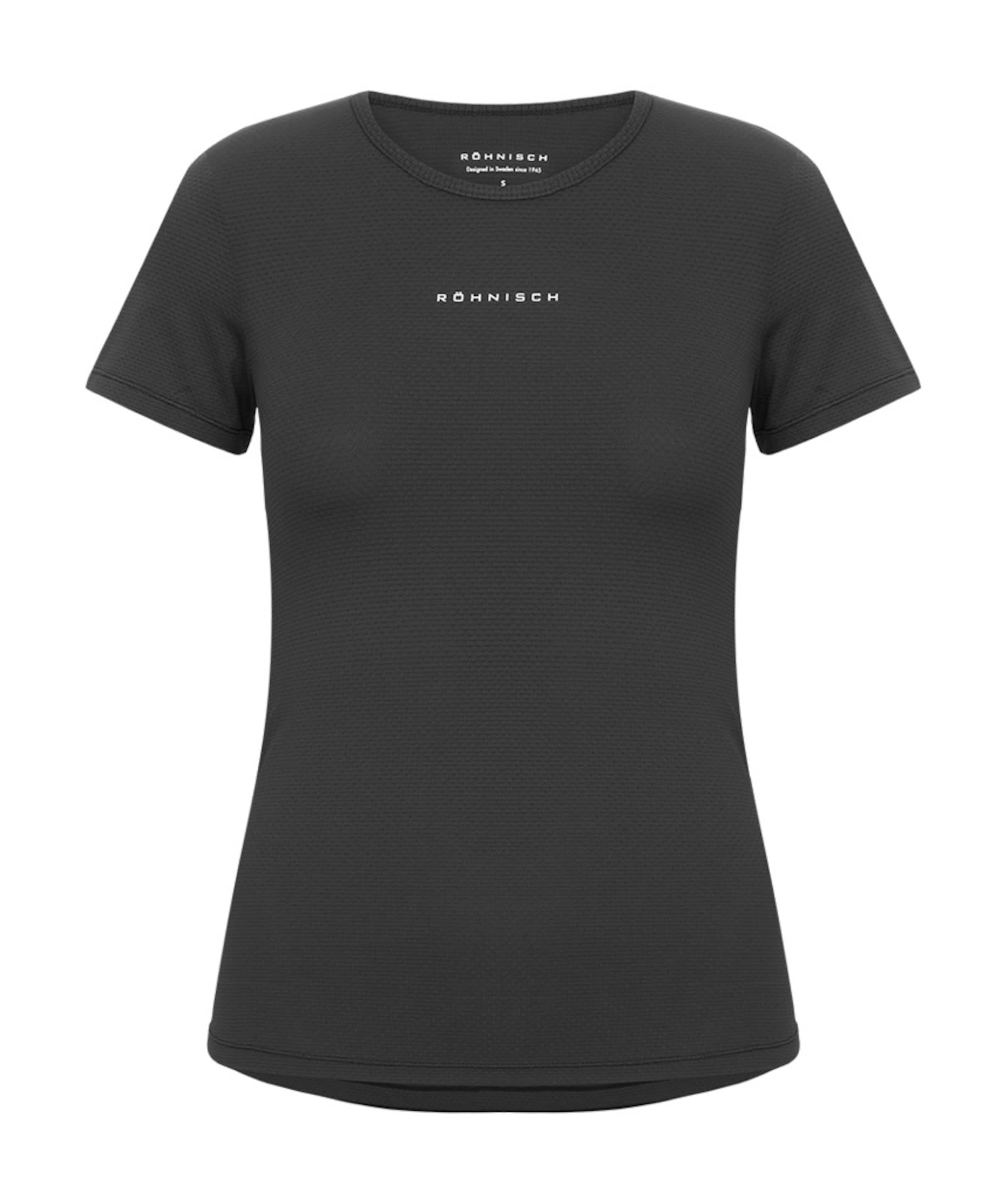 Röhnisch Dames t-shirt zwart