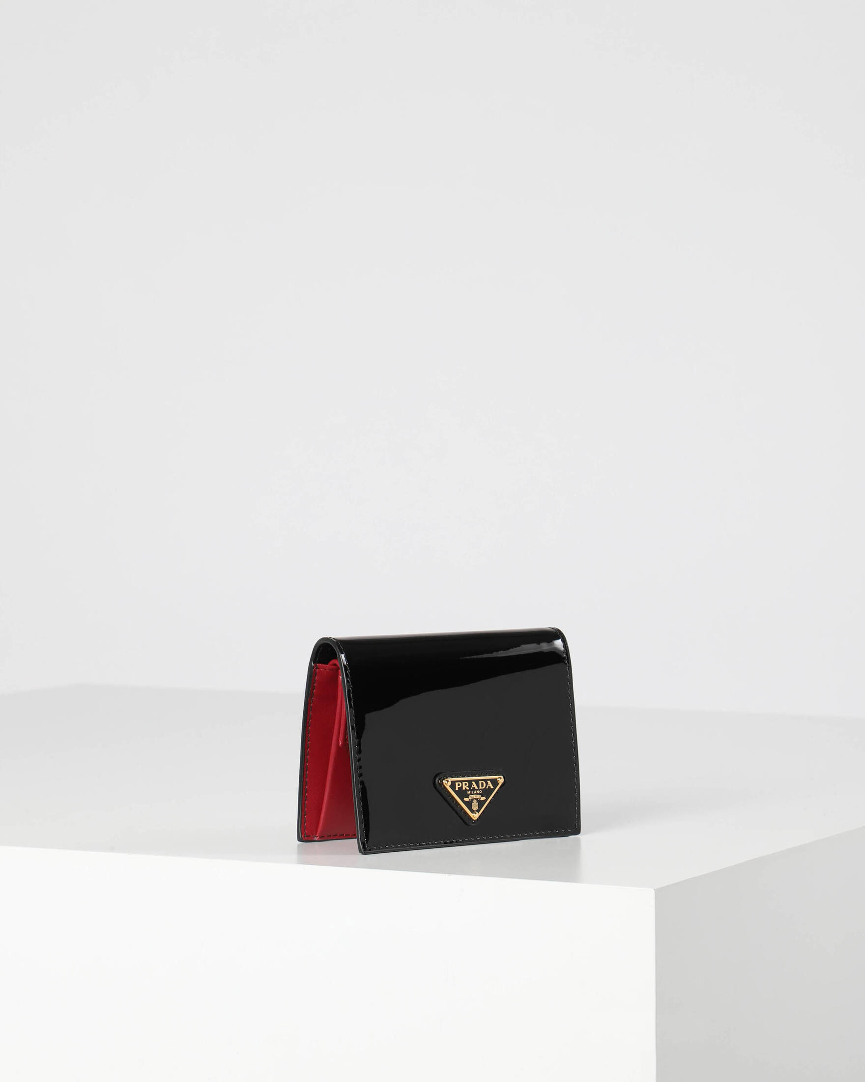Prada| Damen Geldbörse WALLET MINI PATENT