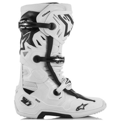 Bottes cross Alpinestars TECH 10 - SUPERVENTED - WHITE 2023 - Blanc