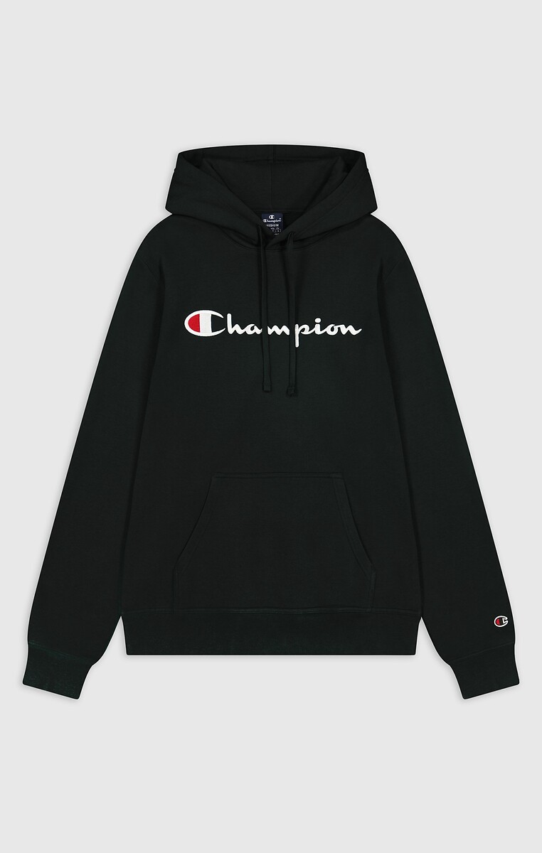 CHAMPION<br>Moletom com capuz e logotipo grande