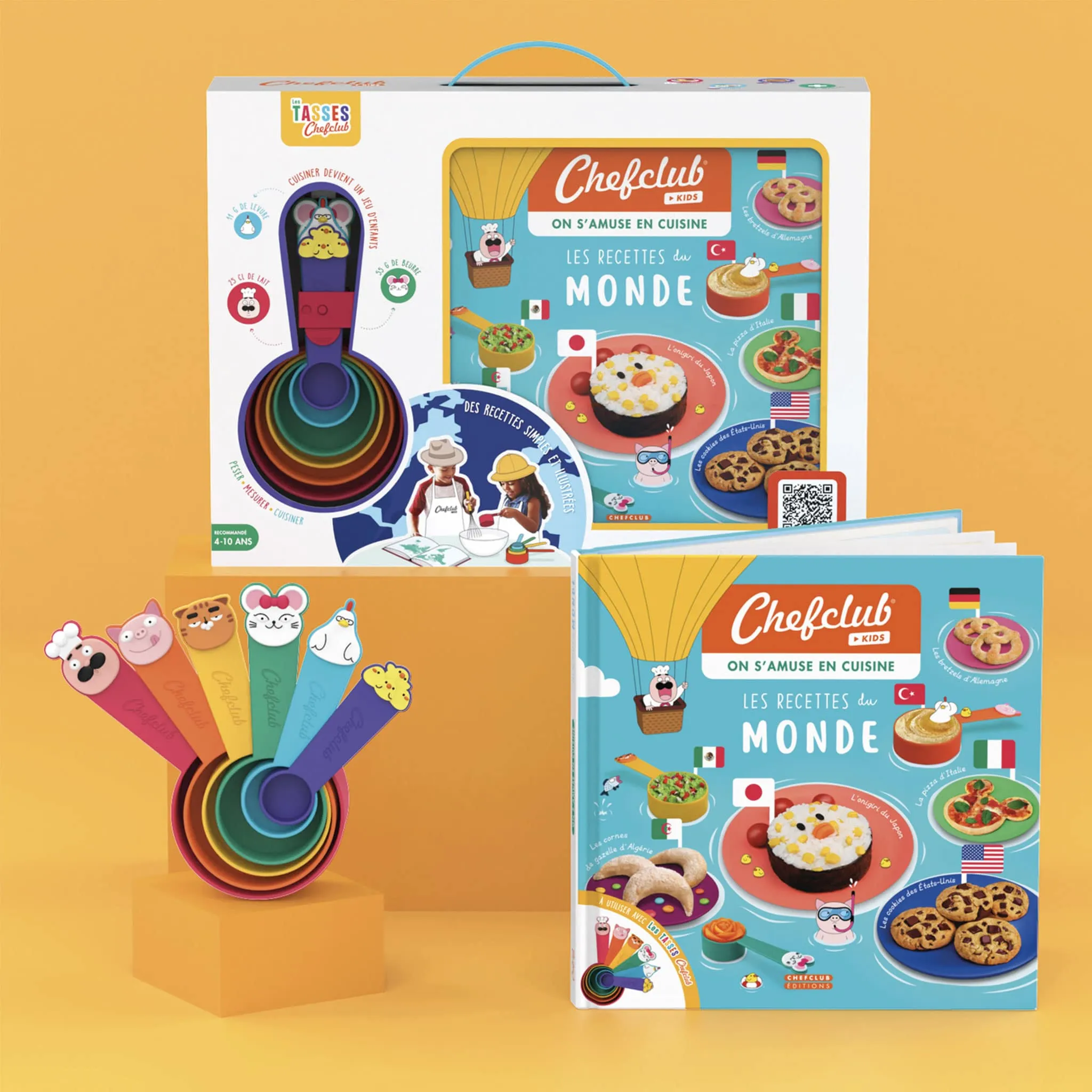 Chefclub Coffret-Livre Les recettes du monde