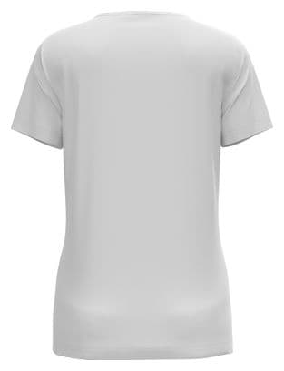 Maillot Manches Courtes Odlo F-Dry Femme Blanc