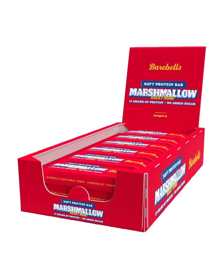 Barebells Rocky Road Nutty Marshmallow Bar 12x55g