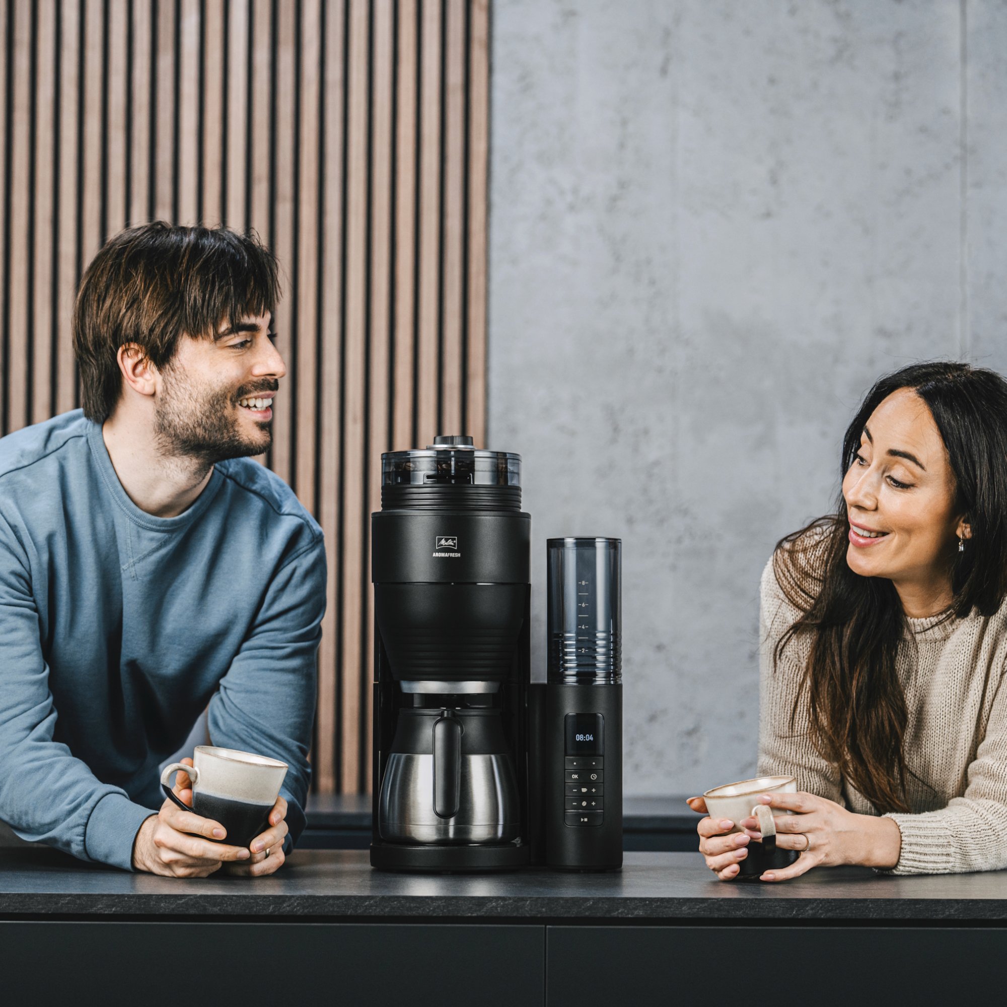 AromaFresh Therm Pro X|Filterkaffeemaschine mit Mahlwerk