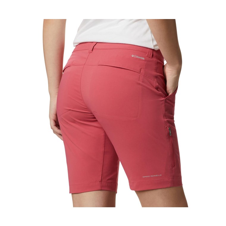 Columbia Saturday Trail Long Shorts Women Rouge Pink