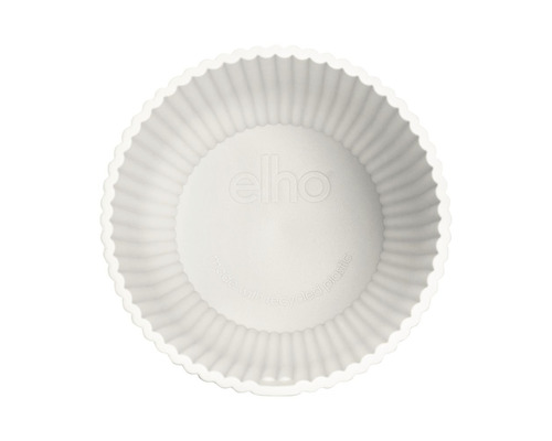 elho Vibes opvouwbare ronde mini plantenbak, kunststof, Ø 9,3 cm, H 8,8 cm, wit