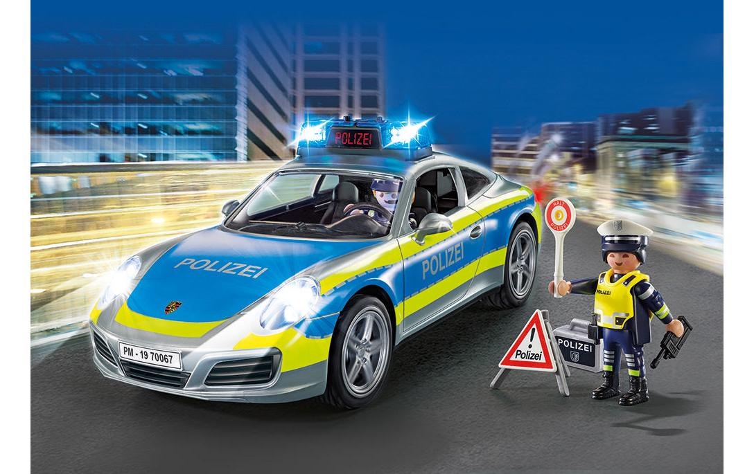 Playmobil® Spielbausteine »Porsche 911 Carrera 4S Polizei 70067«