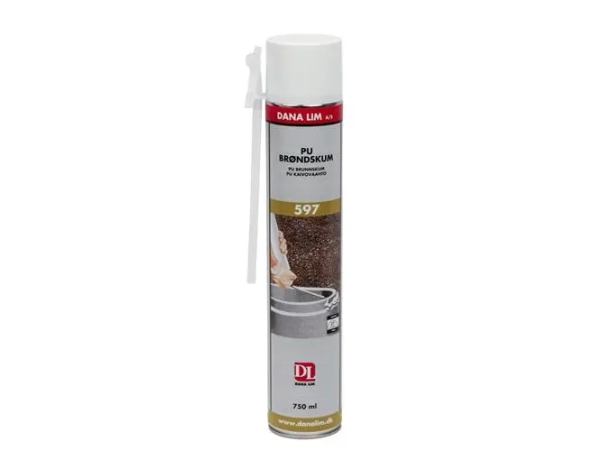 PU Brøndskum 597 750 ml - UN 1950 Aersoler, brandfarlig 2.1