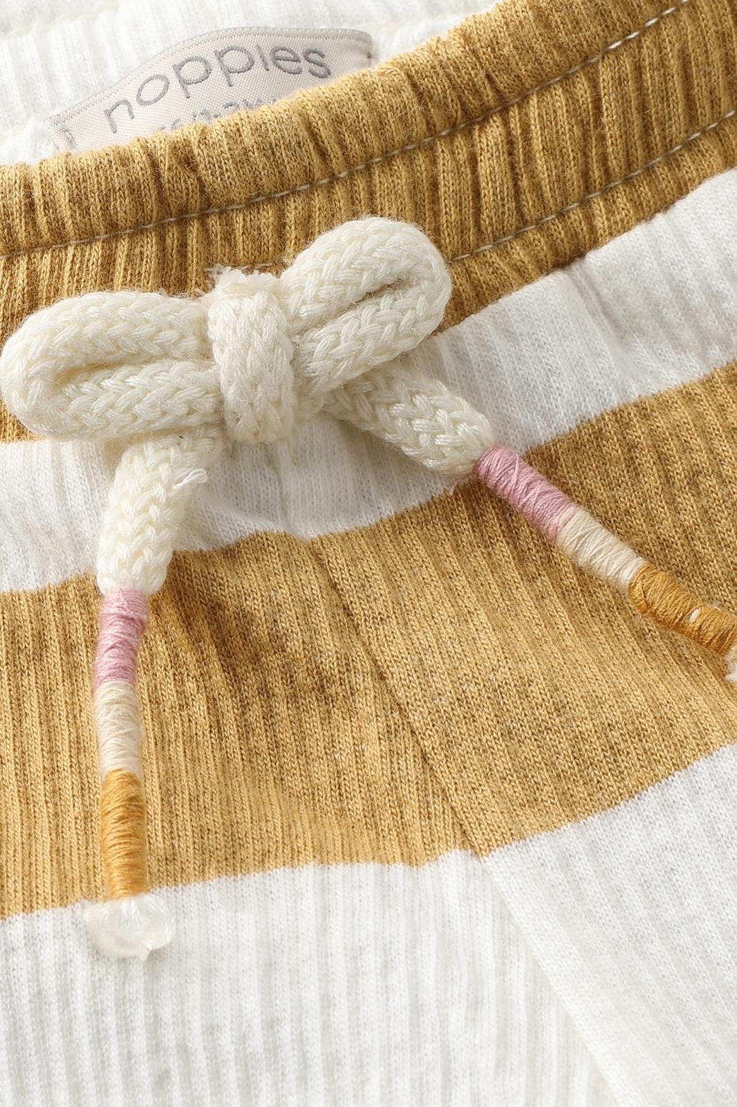 Noppies Baby Broek straight fit stripe - Prairie Sand