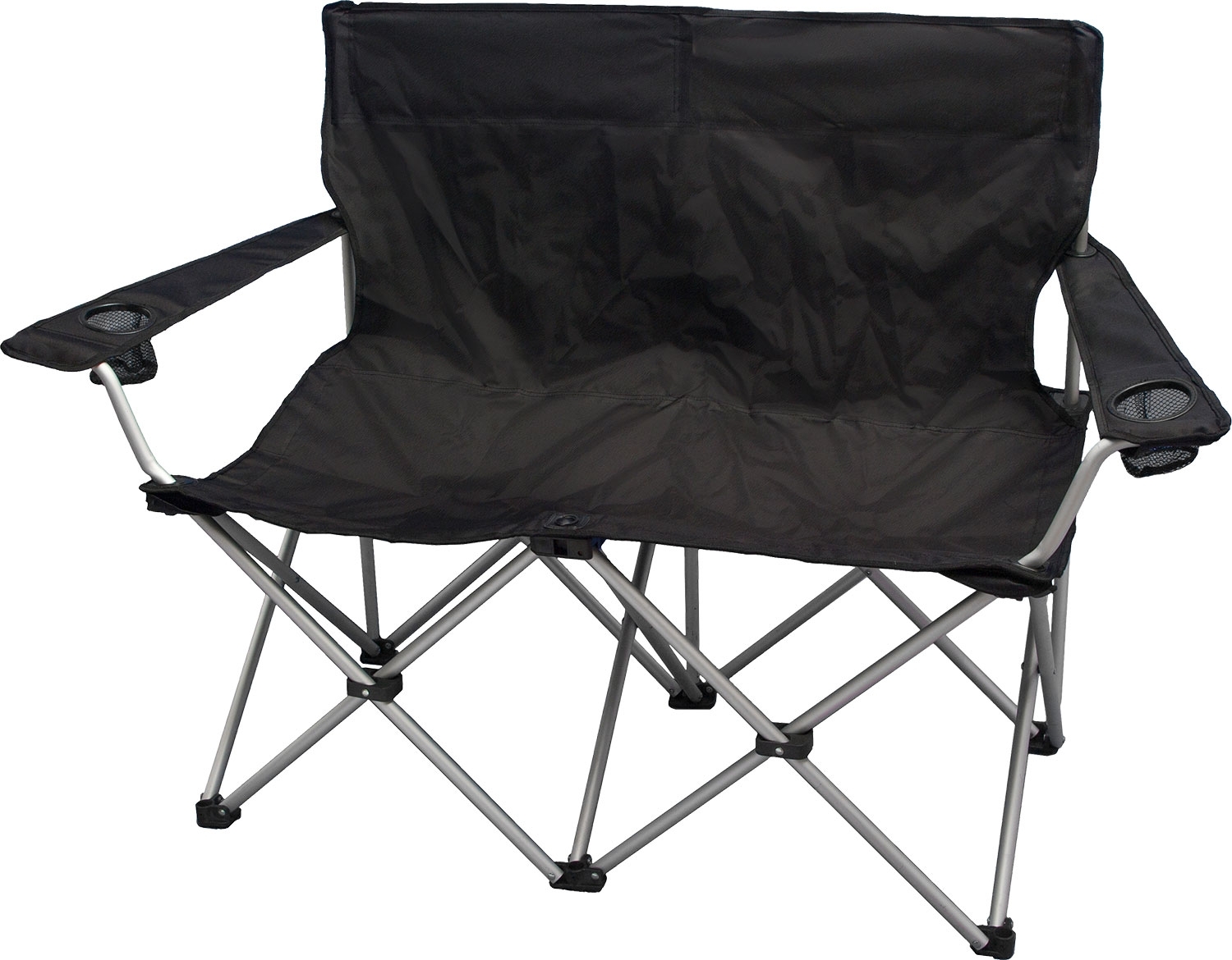 Basic Nature Travelchair Love Seat Faltsofa schwarz